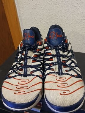 Men's "P. Sport" Athletic Sneakers - Blue/White/Red - Size 45 (US 11.5)